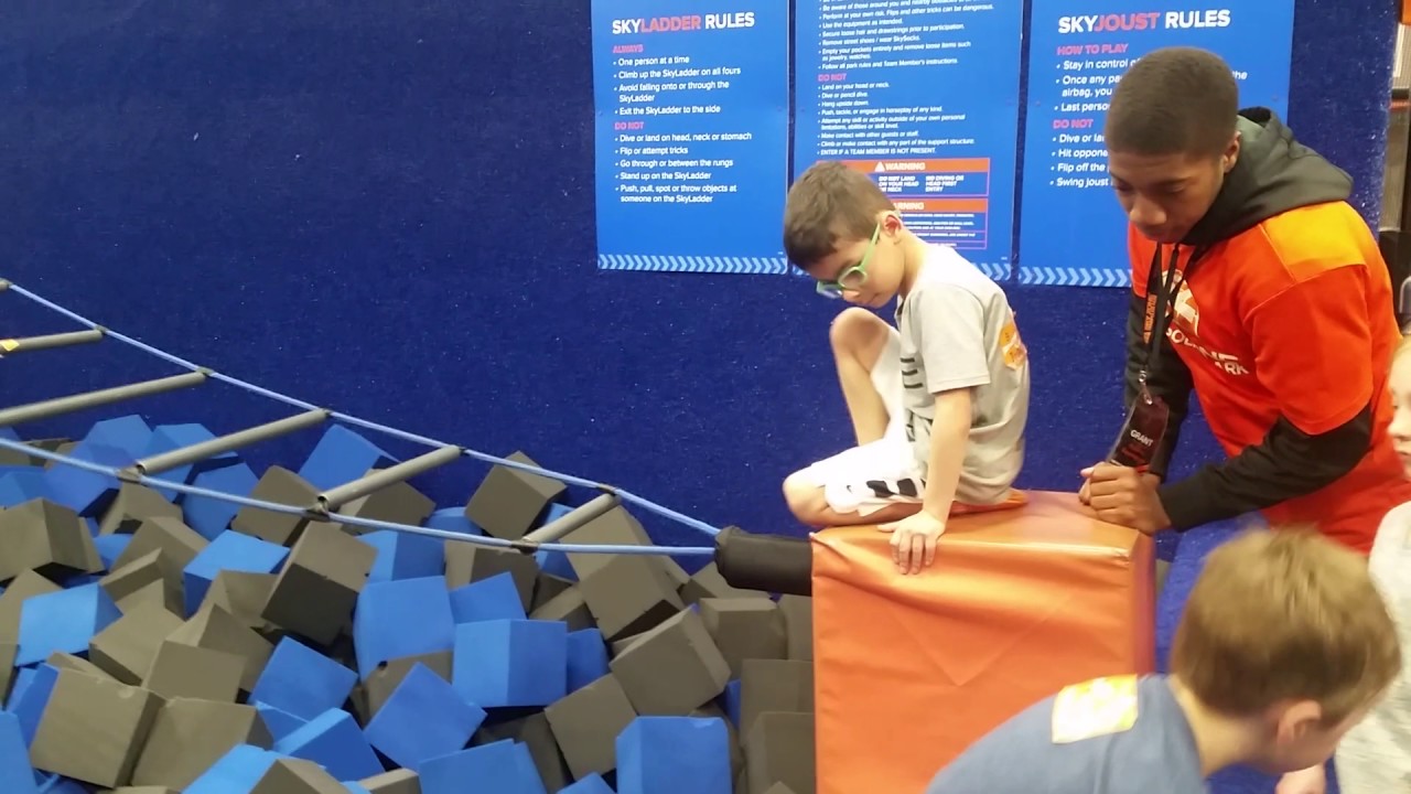 Sky zone orland park YouTube