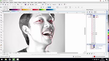 Tutorial WPAP Faceting Bayu Skak Corel Draw X7 By RSM  [ Part1 ]