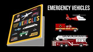 Vehicles Book Trailer - Cars, Trucks, Emergency Vehicles, Trains and More! - The Kids' Picture Show