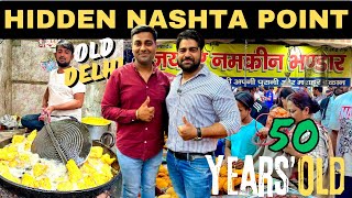 Hidden Gems Nashta point😋 l In Old Delhi l पुरानी दिल्ली में सबसे अच्छा नाश्ता l By FOOD PIXEL 👌