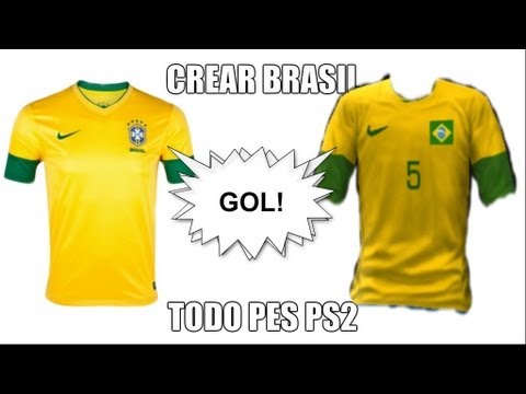 video editing software free Crear Equipacion Brasil | PES ps2 | Febrero 2013