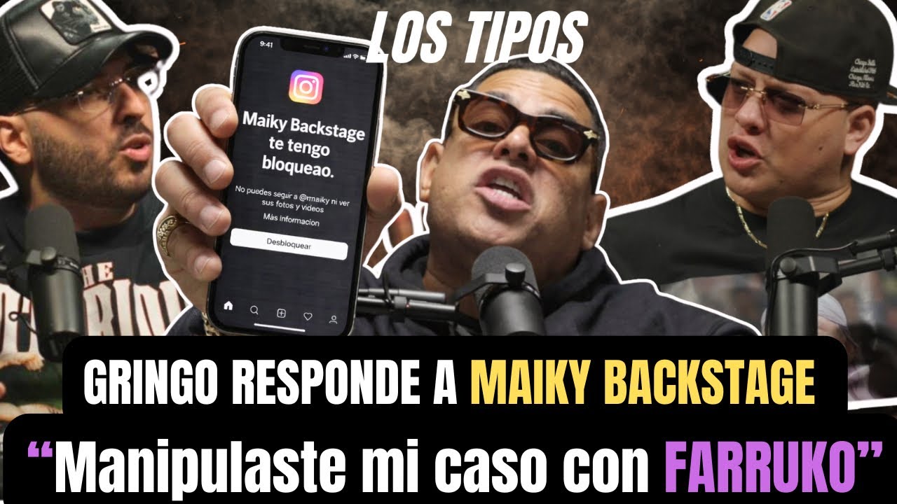 Gringo le RESPONDE a Maiky Backstage y opina sobre película de BAD BUNNY Y RESIDENTE 😳