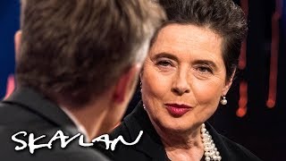 Isabella Rossellini got fired for looking «too old» at 42: - It was bad | SVT/NRK/Skavlan