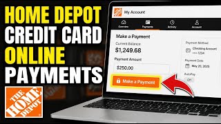 How to update your Home Depot credit card online payments - Full Guide