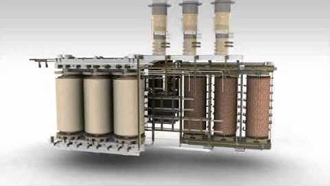 Construction of Rectifier Transformer (Siemens)