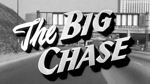 The Big Chase (1954) Cool 50s cars! | Glen Langan, Lon Chaney, Jr. | Dig that Nash cop car!