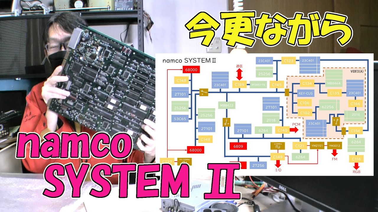 今更ながらnamco SYSTEM Ⅱ - YouTube