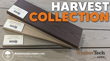 Color Comparison of TimberTech Harvest Collection by AZEK