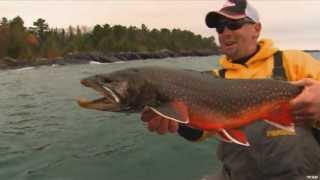 Splake Trout Fishing on Lake Superior