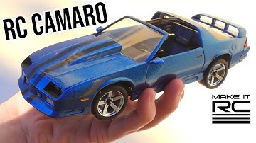 Building a RC 1991 Chevy Camaro Z28 in 10 Minutes