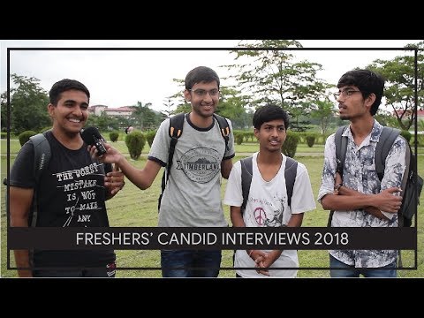 IIT Guwahati Freshers' Candid Interviews 2018