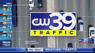 Fatal crash closes 3 frontage road lanes I-45 North - Outbound