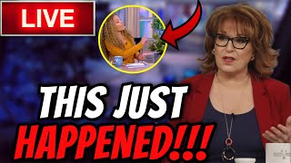 Joy Behar 'The View' Host FREAKS OUT & FIRED After INAPPROPRIATE STATEMENT To Other Hosts LIVE On TV