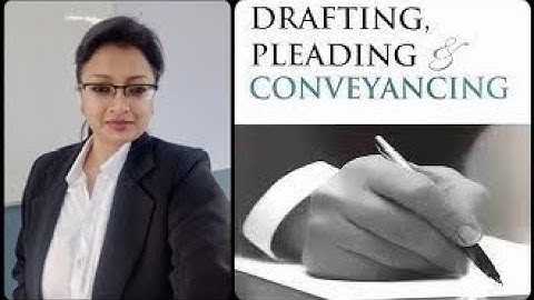 Interlocutory Applications - Drafting pleading and conveyancing