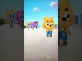 Satu Dua Tiga, Kayu! 🪵 | Permainan Anak | Kepala Polisi Labrador#kartun #labrador #shorts