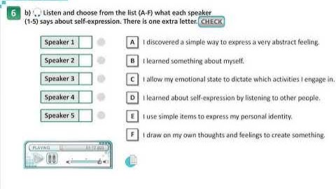 Aspect 11 module 8 p105 ex 6b Listening
