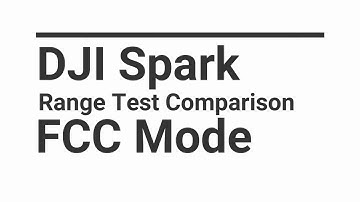 DJI Spark Range Test in FCC Mode (Indonesia) - Medium Interference