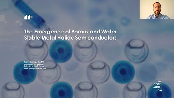 CONF-MCEE 2023 - The Emergence of Porous and Water Stable Metal Halide Semiconductors