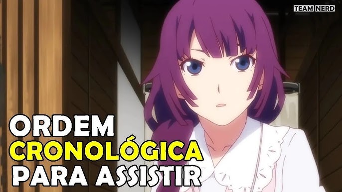 Mamagatari - Pessoal vive perguntando qual é a ordem pra assistir Monogatari,  então resolvi fazer essa listinha com a ordem de lançamento do anime.