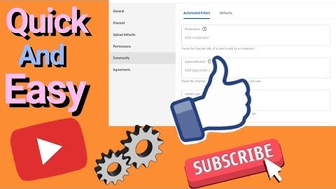 HOW TO REMOVE MODERATORS ON YOUTUBE | FOR BEGINNERS USING ANDROID