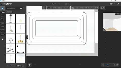 Making custom ceiling design in @Coohom