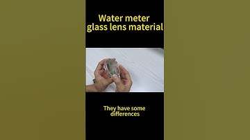 Xxd smart water meters-The differences between water meter lenses