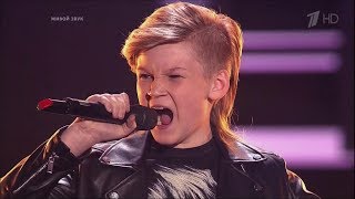 The Voice Kids RU 2018 Zakhar - «Улица Роз» Blind Auditions | Голос Дети 5. Захар Усенко. СП