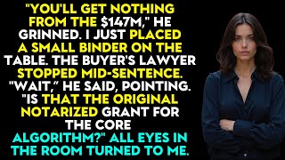 They Fired Me to Steal My IP—I Used a Legal Clause to Collapse Their $147M Deal