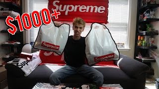 MY $1000+ SUPREME OUTFIT FOR RETAIL!
