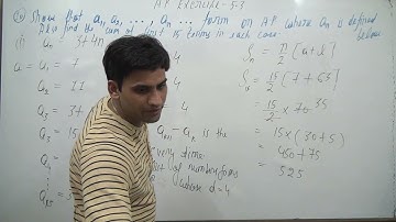 Show that a1, a2, . . ., an, . . . form an AP where anis defined as below :(i) an = 3 + 4n (ii) an