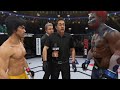 Bruce Lee vs. Zelda Ganondorf (EA sports UFC 3)