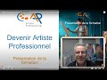 Devenir artiste professionnel en 2024 a vous tente 