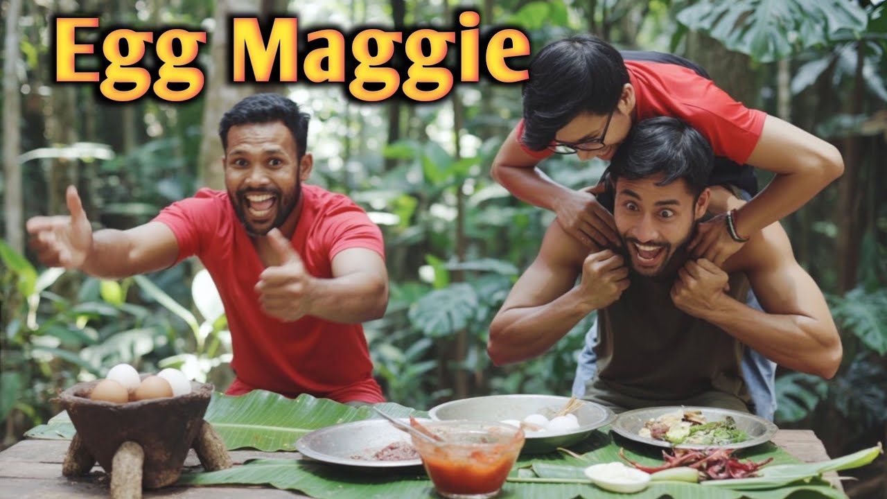 Make to Maggie in forest | maggierecipe | Maggie cooking in forest | forestlife| how to make Maggie 