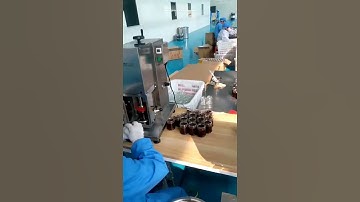 Semi automatic jam glass bottle jar vacuum capping machine with seal chamber vacuum capping