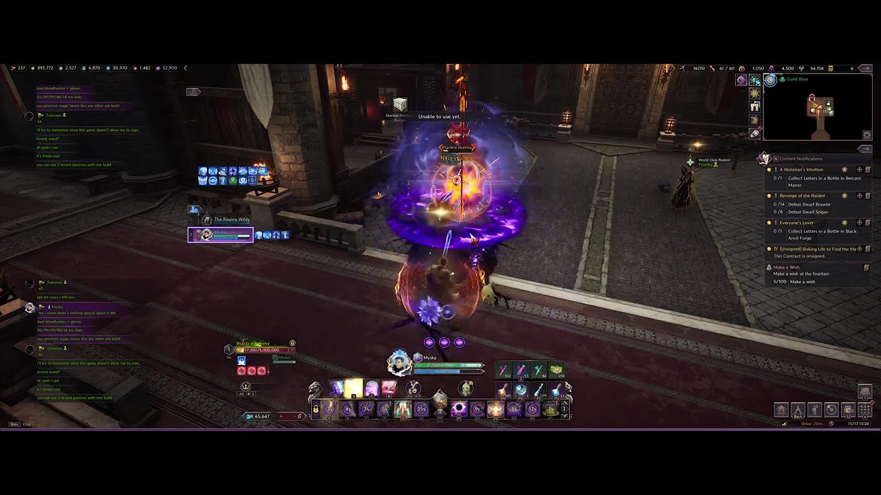 Oracle 5M Dummy - 21s before tevent orb buff