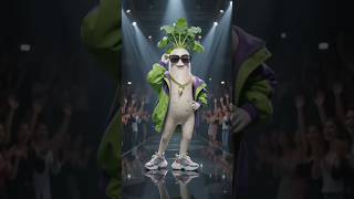 Radish Fashion Show: The Trendsetter! 🥕🔥"