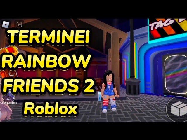 ME TRANSFORMEI NO PRIMEIRO AMIGO DO BICHO AZUL BABÃO NO RAINBOW FRIENDS E  ISSO ACONTECEU! (Roblox) 