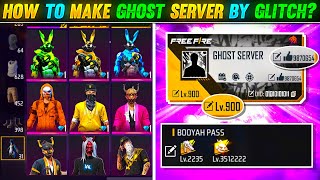 EDIT YOUR PROFILE LIKES AND BP LEVEL 😱 GHOST SERVER BY GLITCH? || FREE FIRE 🔥