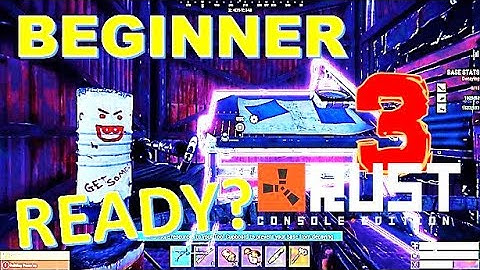 Rust Console Edition Beginner Tips & Tricks You Must Know! Pt.3