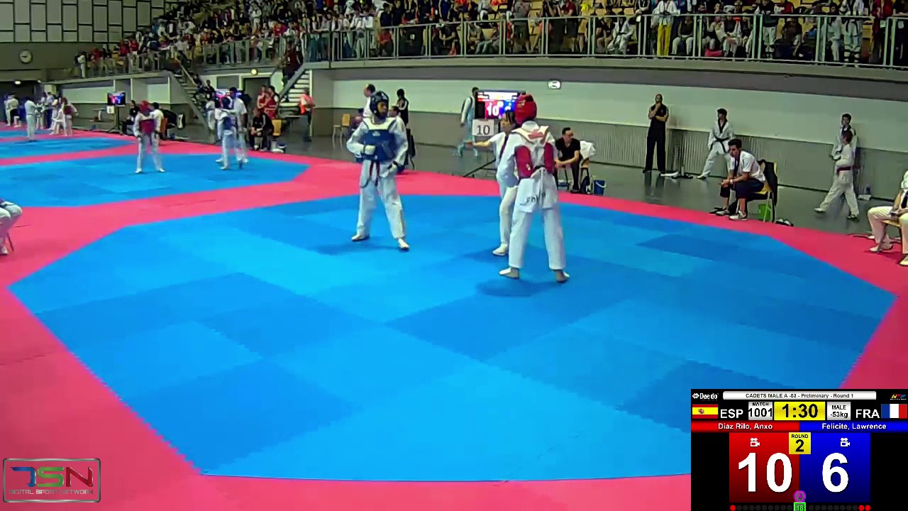 1001  Felicite, Lawrence, FRA vs  Diaz Rilo, Anxo, ESP 11 18