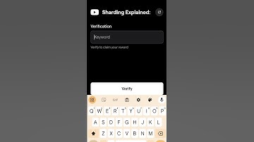 Sharding Explained Blum Video Code | Sharding Explained|| Blum Today Verification Keyword Today Code