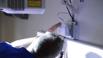 Epson BrightLink Pro | Part 7: Install the Control Pad for the Whiteboard/Wall Mount System