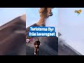 Här flyr turisterna från fallande lavastenar