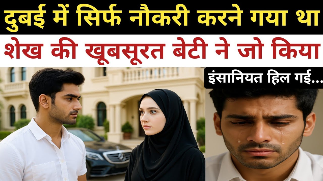 दुबई में सिर्फ नौकरी करने गया था... शेख की बेटी ने जो किया, इंसानियत हिल गई | Heart Touching Story 