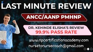 Last Minute Review (LMR) PMHNP EXAM sample  Questions & Answer by Dr. K -  #pmhnp #psychnp