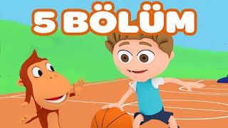 5 Bölüm Bi̇r Arada - Kukuli 🐵 Çocuklar Için Çizgi Film