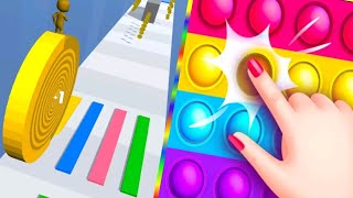 🎮Pop Us vs Layers Roll All Levels - New Max Level Android,Ios Mobile Gameplay - Samudra Games