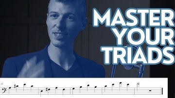 This is how I teach the fundamentals of jazz! Four types of triads to master.