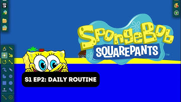 SpongeBob SquarePants (Algodoo) Season 1 Episode 2 - Daily Routine