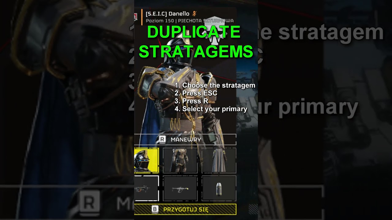 Duplicating stratagems in Helldivers 2 